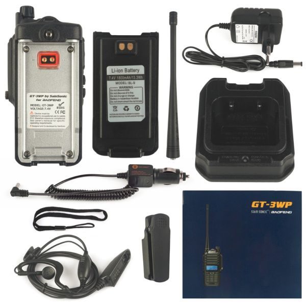 Baofeng GT-3WP 2M/70cm Water Resistant IP67 Dual Band Radio - Image 3