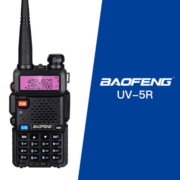Baofeng UV-5R 5W 128CH Dual-band CB FM Radio Transceiver