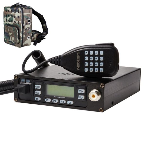 Leixen VV-898SP 25W Dual Band Manpack Mobile Transceiver Backpack Radio