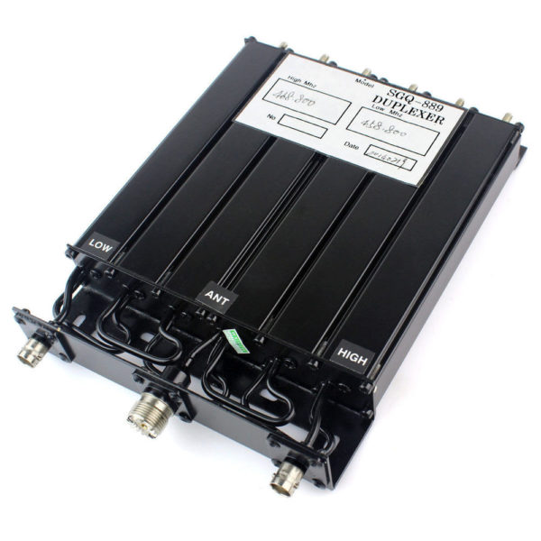 UHF Talkie Walkie 25W 6 Cavity SGQ-889 Duplexer Repeater SL16/UHF-M Connector