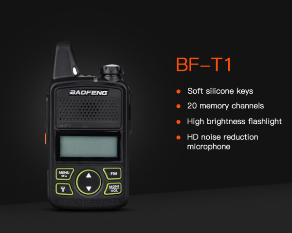 Baofeng BF-T1 Pocket Mini Professional Hand-held Radio