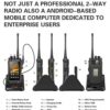 Runbo H1A H1B H1C Rugged Android Smart Phone 4G LTE DMR PTT Walkie Talkie - Image 2