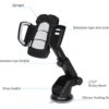 Car Mobile Radio Universal Panel Bracket Suction Bracket Kit - Image 3