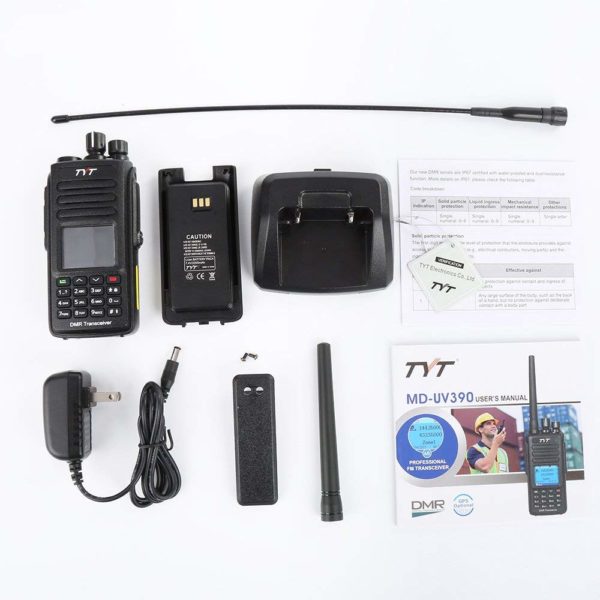 2018 Upgraded GPS TYT MD-UV390 IP67 Waterproof UV Dual Band Handheld DMR Transceiver - Image 7