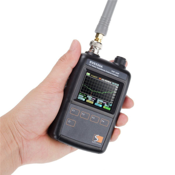 NEW KVE520A Vector Color Graphic Impedance Antenna analyzer Meter for VHF/UHF Amateur HAM Two Way Radio - Image 3