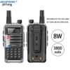 2018 New Arrival Baofeng AS53 Thicken Battery 3800 mAh 8W Long Range 10KM Dual Band Portable Radio - Image 2