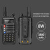 2018 New Arrival Baofeng AS53 Thicken Battery 3800 mAh 8W Long Range 10KM Dual Band Portable Radio