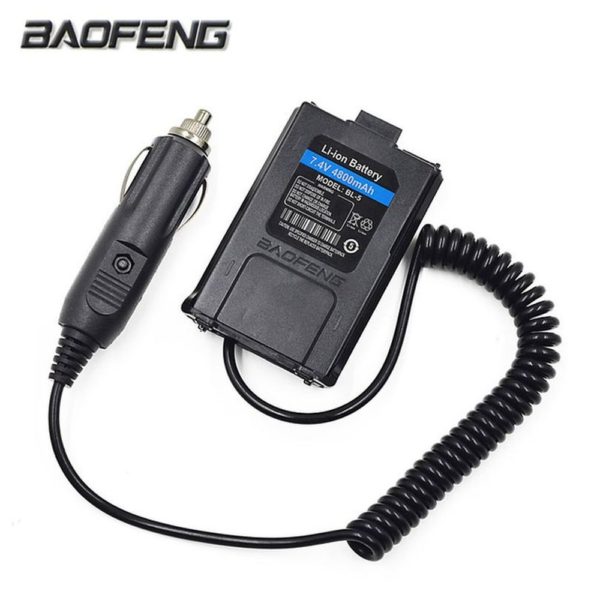 Updated Battery Eliminator for Baofeng UV-5R UV 5R UV-5RE Plus UV-5RA  Portable Radios