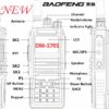 Baofeng DM-1701 Dual Band DMR Portable Digital Two Way Radio - Image 5