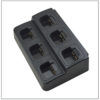 High Quality Universal Double Row 6 Way Rapid Charger for Motorola HT750 HT1250 GP328 GP340 GP380 etc Radios - Image 3