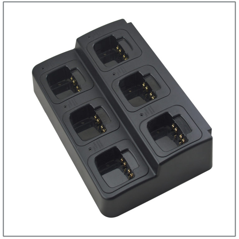 High Quality Universal Double Row 6 Way Rapid Charger for Motorola