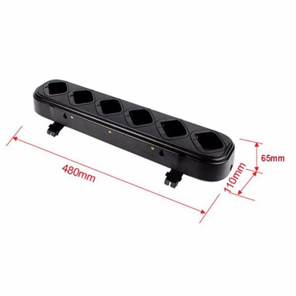 Single Row Six Way Universal Rapid Charger for Retevis H777 Baofeng BF 888S Two-way Radio - Image 3