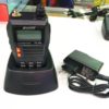Black Battery Desktop Charger For Puxing PX-333 PX325 PX358 Handheld Two-way Radio