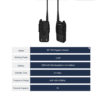 Widely Used Mini Professional Radio Baofeng T99 UHF Flashlight 16CHS BF-T99 Pofung Portable Transceiver - Image 6