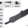 Tactical Handheld PTT Mic H250 Military Microphone for Yaesu Kenwood Baofeng UV5R UV82 ICOM Motorola - Image 6