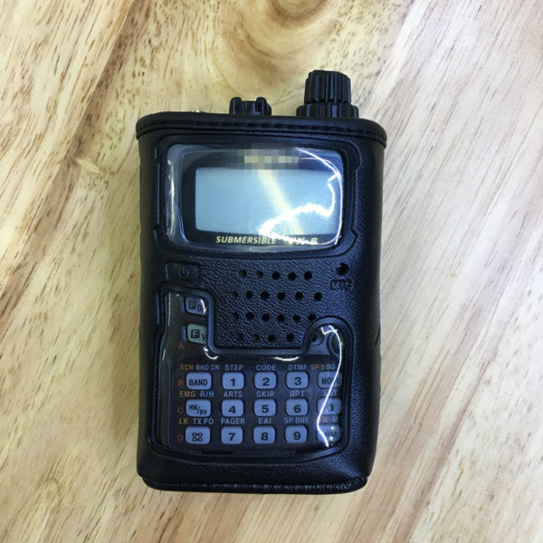 Applicable to YAESU VX6R VX6E VX-6R VX-6E Two Way Radio Leather CSC-91 Case