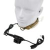 Z003 Z Tactical Throat Mic Earphone Air Tube Headset Match U94 PTT