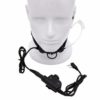 Z003 Air Tube Z Tactical Throat Mic Earpiece Silynx PTT PX-777/Plus Wouxun TYT Baofeng 5R 5RA/5RE 888S Radios