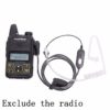 Security PTT Mic Air Acoustic Tube Headset for Baofeng T1 BF-T3 BF-T6 UV-3R Plus BFT1 Walkie Talkie - Image 2