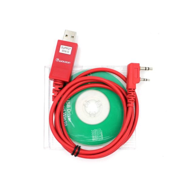 PGO-002 Programming Cable Win10 for Wouxun UVD1P UV6D UV899 UV9D Plus Radios - Image 2