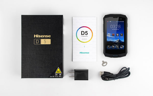 Hisense D5 4 Inch Android IP67 Waterproof Explosion Proof 4G Phone - Image 4