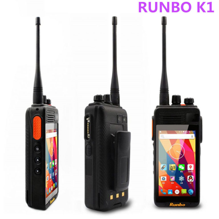 Runbo K1 VHF UHF DMR Digital Radio 4G LTE Android Smartphone Two Way