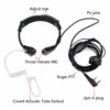 Flexible Throat Microphone Headset Walkie Talkie Headphone For Kenwood TYT Baofeng UV-5R UV5R Bf-888S RT5R H777 RT22