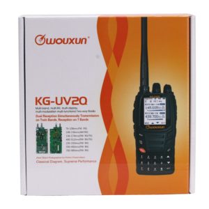 Wouxun KG UV2Q 8W Powerful Dual Bands Transmission Seven Bands Reception Two Way Radio