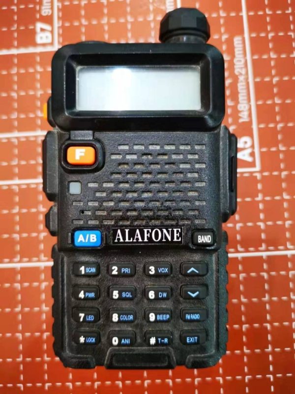 ALAFONE A5R UHF VHF Dual-band FM Radio Transceiver