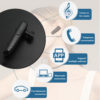 PTT Bluetooth Headset Wireless Headphone For KODIAK ESCHAT Zello App Android Support On ptt over cell phone (poc) app - Image 3