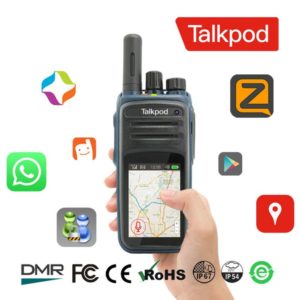 Talkpod N59 4G LTE Upgraded IRN Network Touch Screen PTT Android Radio 2.4 inch Touch Screen