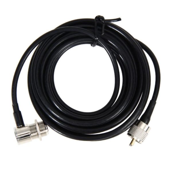 16ft Feeder Cable PL259 SO239 Extension Cable for Moblie Radio Antenna
