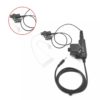 Covert Acoustic Tube NATO Plug Earpiece Headset U94 PTT Mic for Samsung Huawei Xiaomi Earphone
