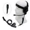 Motorola P8268 P8668 GP338D etc Radio HD01 Z tactical Bowman Elite II Headset With U94 Adapter Z113 Standard Version PTT