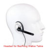 New Ear Rod headphones 2 Pin Ear Bar Earpiece Mic PTT Mic Tactical Headset for Walkie Talkie Baofeng Quansheng TYT KSUN Retevis - Image 2