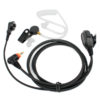 Air Acoustic Tube PPT Earpiece for Radio Walkie Talkie Headset Throat Mic Microphone for Motorola SL1M SL1K SL300 SL7500 SL7550 SL400 SL4000 SL7550 XIRP3688 SL16000 Accessories