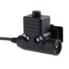 U94 PTT Earpiece Cable Plug Military Adapter for Walkie Talkie Motorola XPR3300/3500  XIR P6600/P6620  E8600/8608  MTP3100 MTP3150 MTP3250 - Image 3
