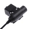 U94 PTT Earpiece Cable Plug Military Adapter for Walkie Talkie Motorola XPR3300/3500  XIR P6600/P6620  E8600/8608  MTP3100 MTP3150 MTP3250 - Image 4