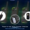 iRaddy GM-series 3-in-1 UHF Phone Case Two-way Radio Rechargeable Extended Battery Anti-drop Cell for iPhone 6/6S/7/8/6P/6SP/7P/8P/X/XS