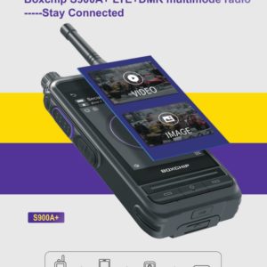 Boxchip S900A+ Android 9.0 4G LTE DMR All In One Radio Boxchip S900A Plus Phone More Intelligent than two-way radio More reliable than POC