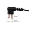 Heavy Duty Rainproof Speaker Microphone for 2pins Motorola CP040 EP450 CP200 GP88S etc - Image 2