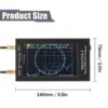 NanoVNA-F VNA SWR Meter Metal Case Vector Network Analyzer 50KHz-1000MHz - Image 2