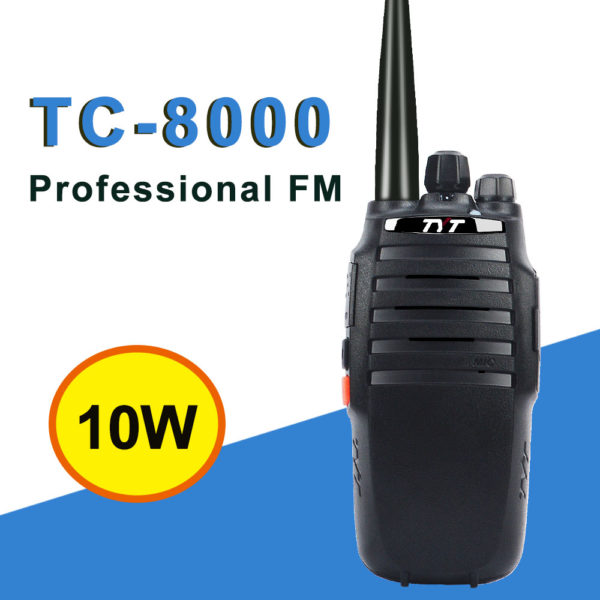 TYT TC-8000 UHF VHF 10W Walkie Talkie Scrambler 3600mAh Portable Two Way Radio