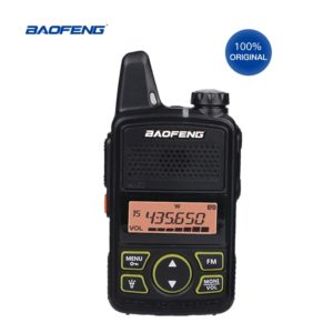 BAOFENG MINI Two Way Radio BF-T1 Walkie Talkie UHF 400-470mhz 20CH Portable Ham FM CB Radio Handheld Transceiver