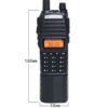 Baofeng UV-82 Amateur Walkie Talkie 8W 3800mAh Extended Battery Dual Band Radio Transceiver - Image 2