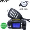 QYT KT-7900D mini Mobile Radio Quad Band Quad standby 136-174MHz/220-260MHz/350-390MHz/400-480MHZ Car 4 Bands CB Radio