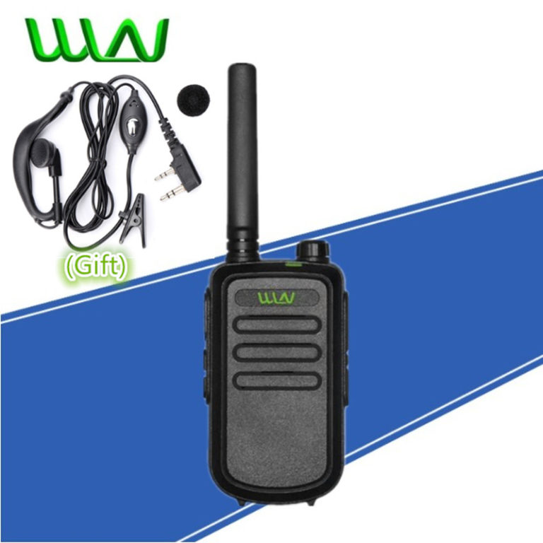WLN KDC10 UHF Walkie Talkie 16 Channel mini Two Way Radio FMR PMR