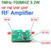 1MHz-700MHZ 3.2W HF VHF UHF FM transmitter RF Power Amplifier For Ham Radio Heatsink