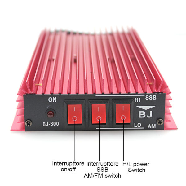 Baojie BJ-300 Power Amplifier 100W FM 150W AM 300W SSB 3-30MHZ Mini-size and High Power CB Radio Amplifier BJ300 - Image 4