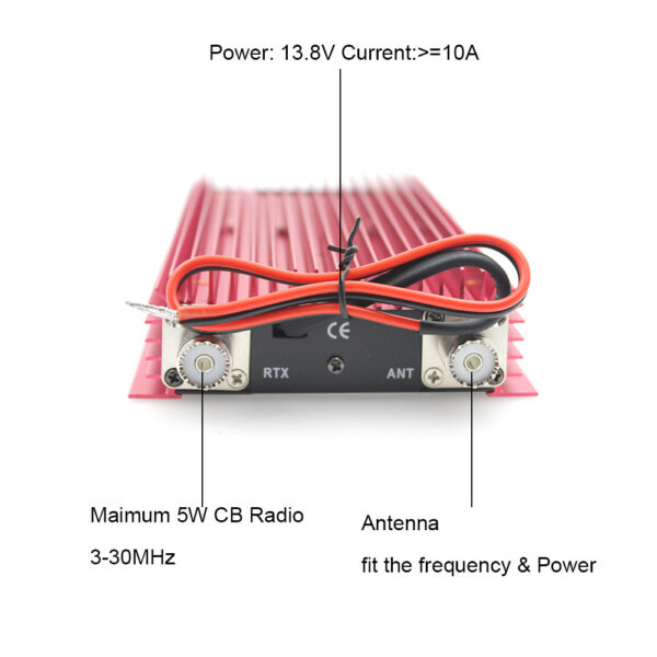 Baojie BJ-300 Power Amplifier 100W FM 150W AM 300W SSB 3-30MHZ Mini-size and High Power CB Radio Amplifier BJ300 - Image 5